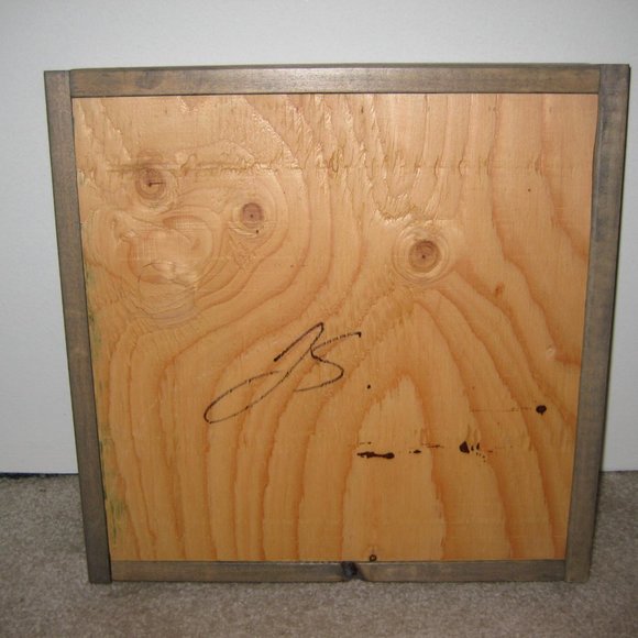 Beautiful hand made wooden tray - Picture 2 of 4